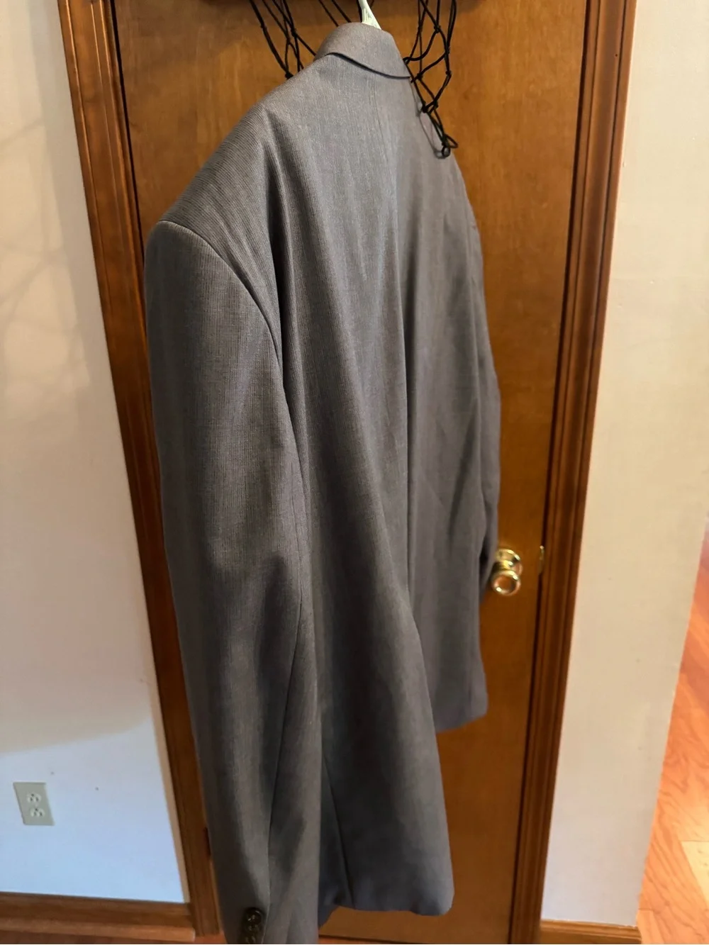 Ralph Lauren Gray Single-Breasted Suit Jacket